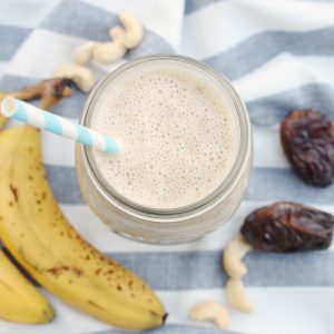 peanut butter banana superfood smoothie