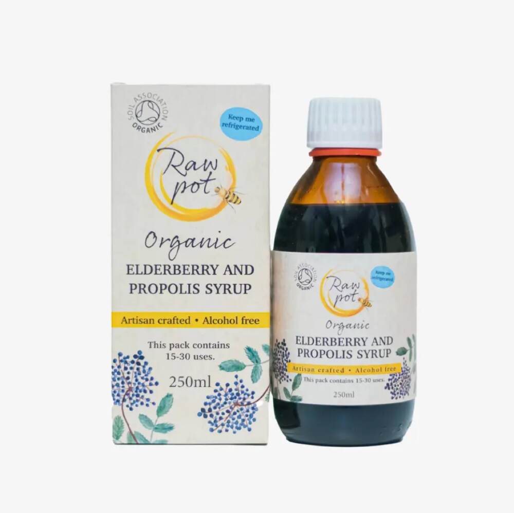 Elderberry & Propolis Syrup - Raw Pot