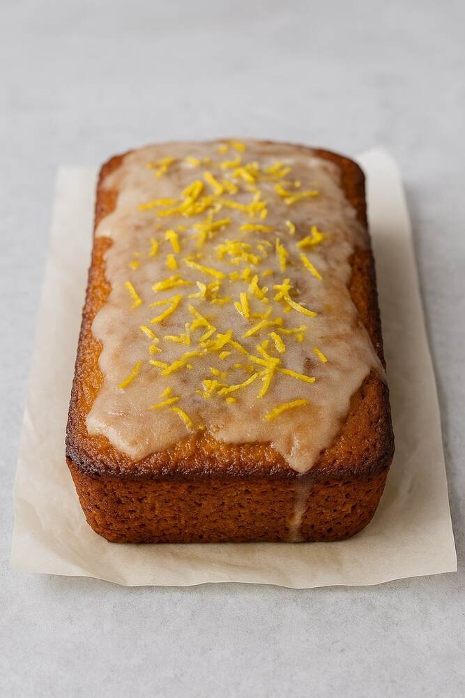 The Best (Healthy!) Lemon Drizzle Cake