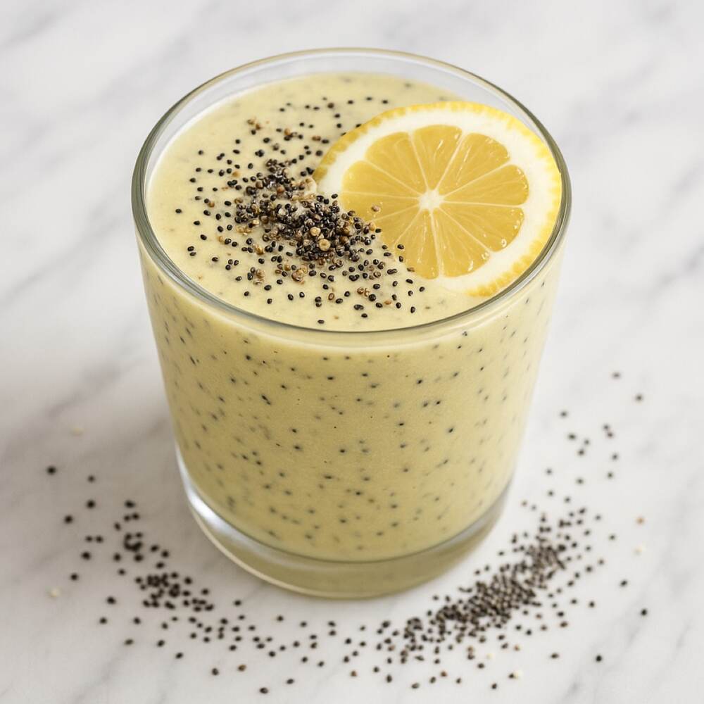 Lemon & Poppy Seed Smoothie
