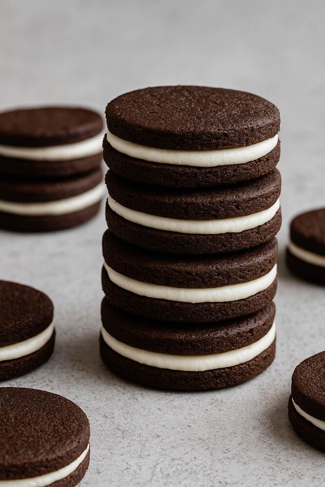 Healthy "Oreos"