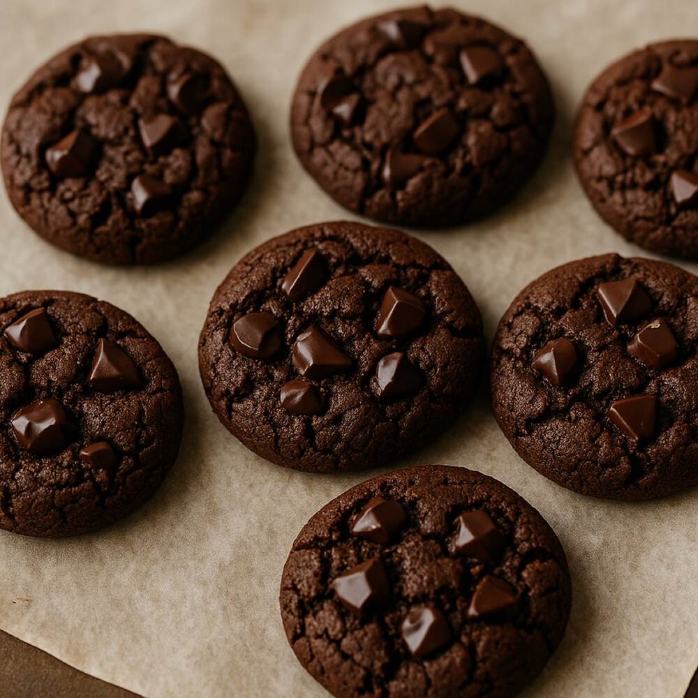 Double Chocolate Cookies
