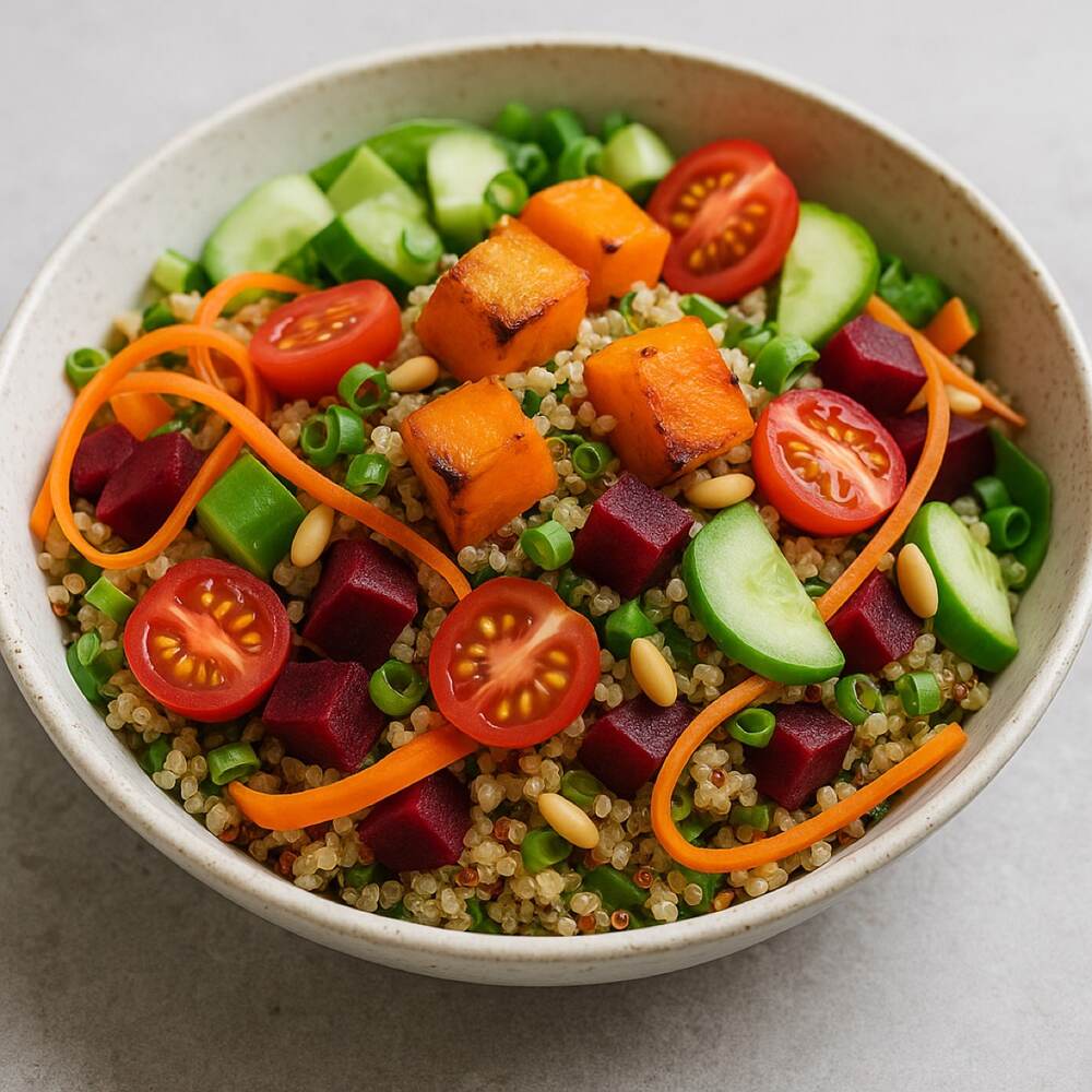 Roasted Butternut Quinoa Salad