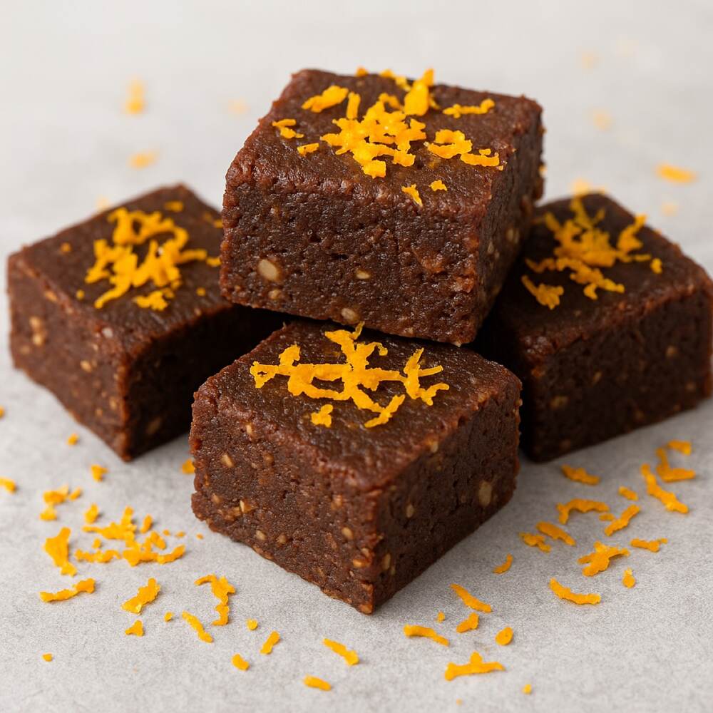 Raw Chocolate Orange Brownies