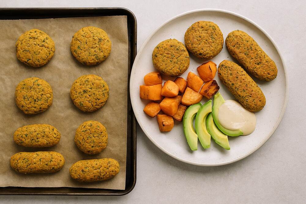 No-Fry Vegan Falafel