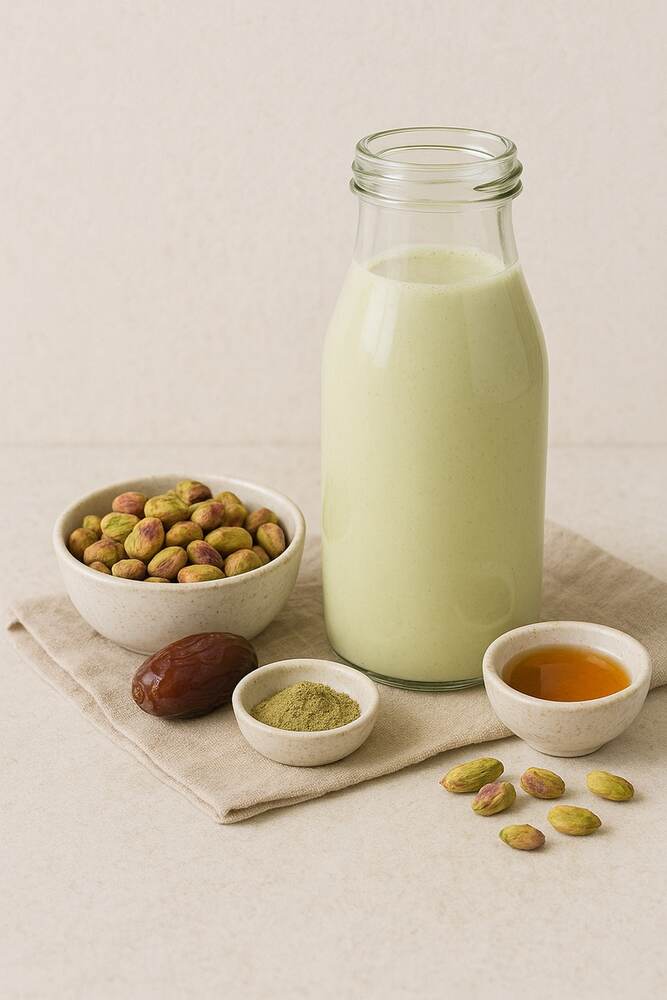 Pistachio & Sweet Cardamom Milk