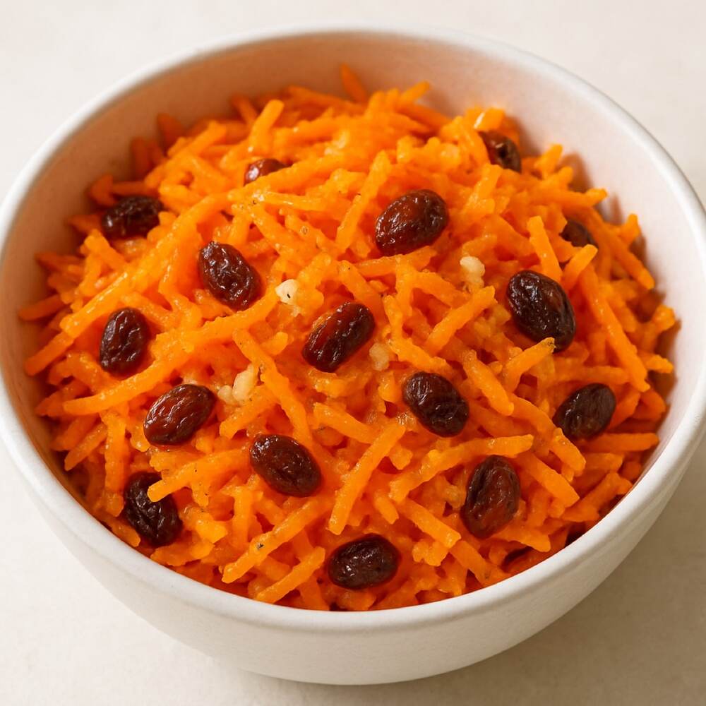 Garlicky Citrus Carrot Salad