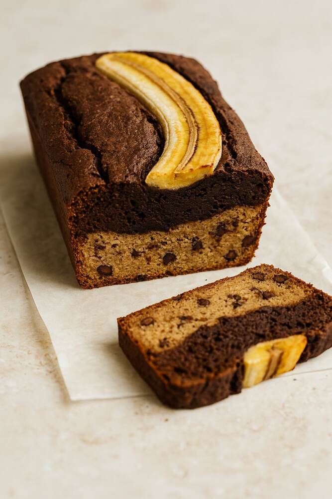 Double Decker Banana Cake