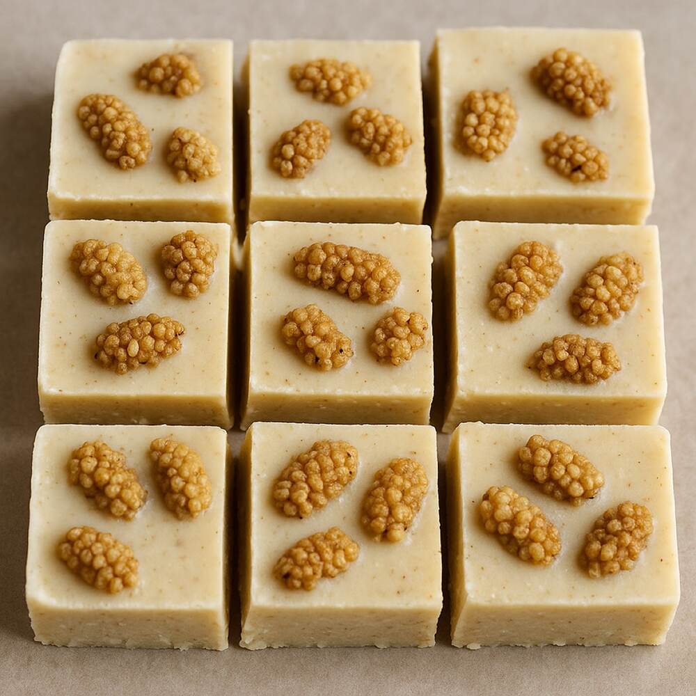 4-Ingredient Mulberry Fudge Bars