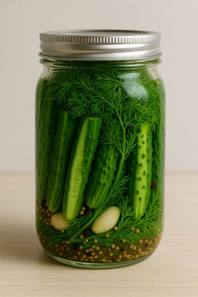 Pickled Dill Cucumbers