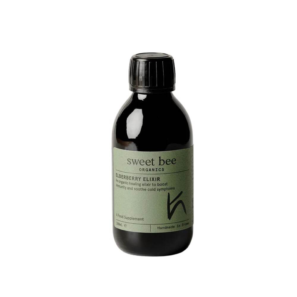 Sweet Bee Elderberry Syrup Elixir