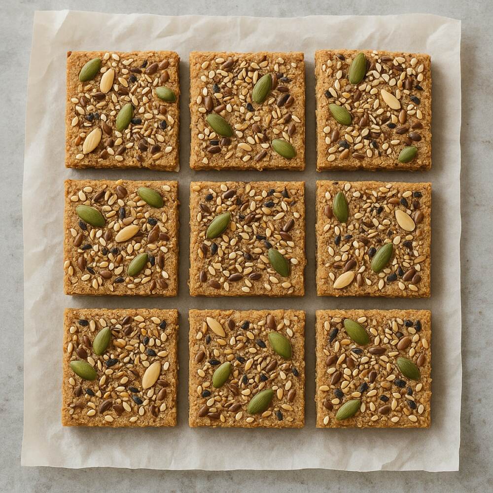 Multi-Seed Gluten-Free Crackers
