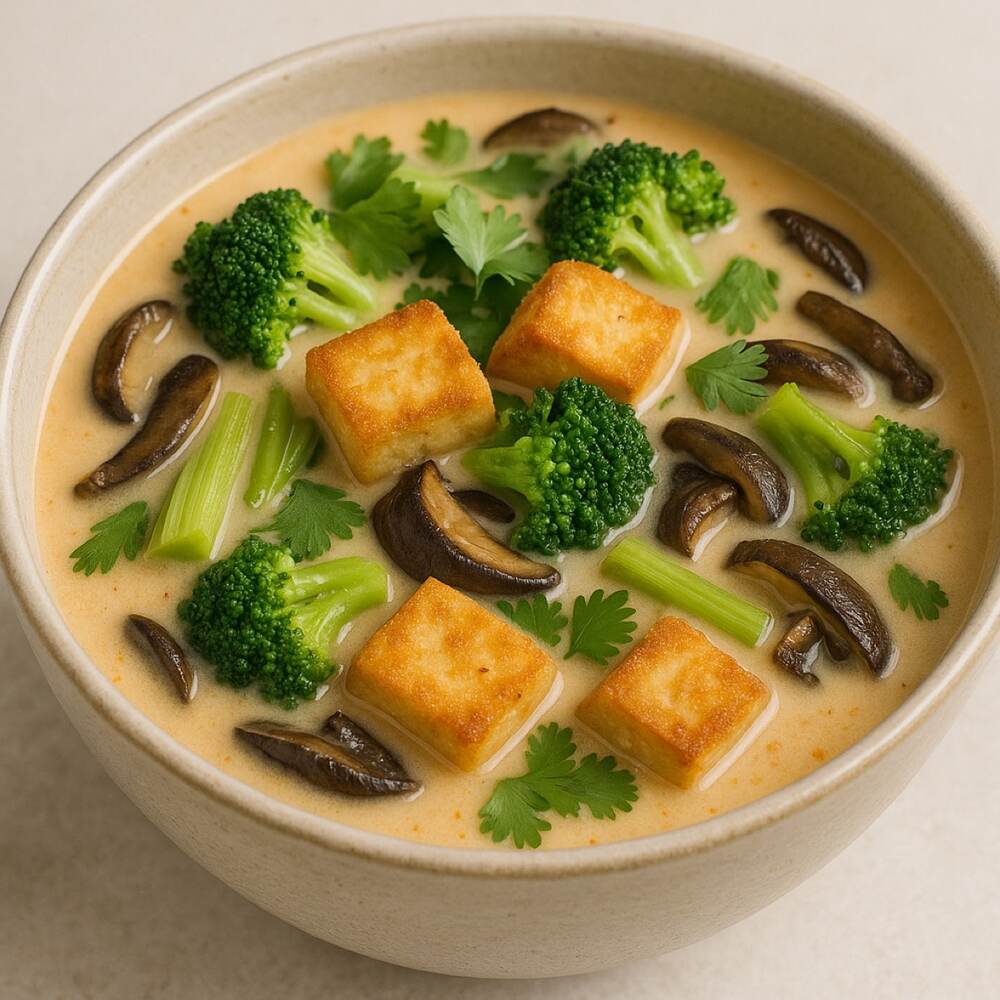 Vegan Thai Tom Kha Soup