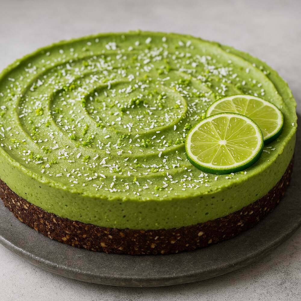 Lime & Coconut Cream Pie (with a chocolate base!)