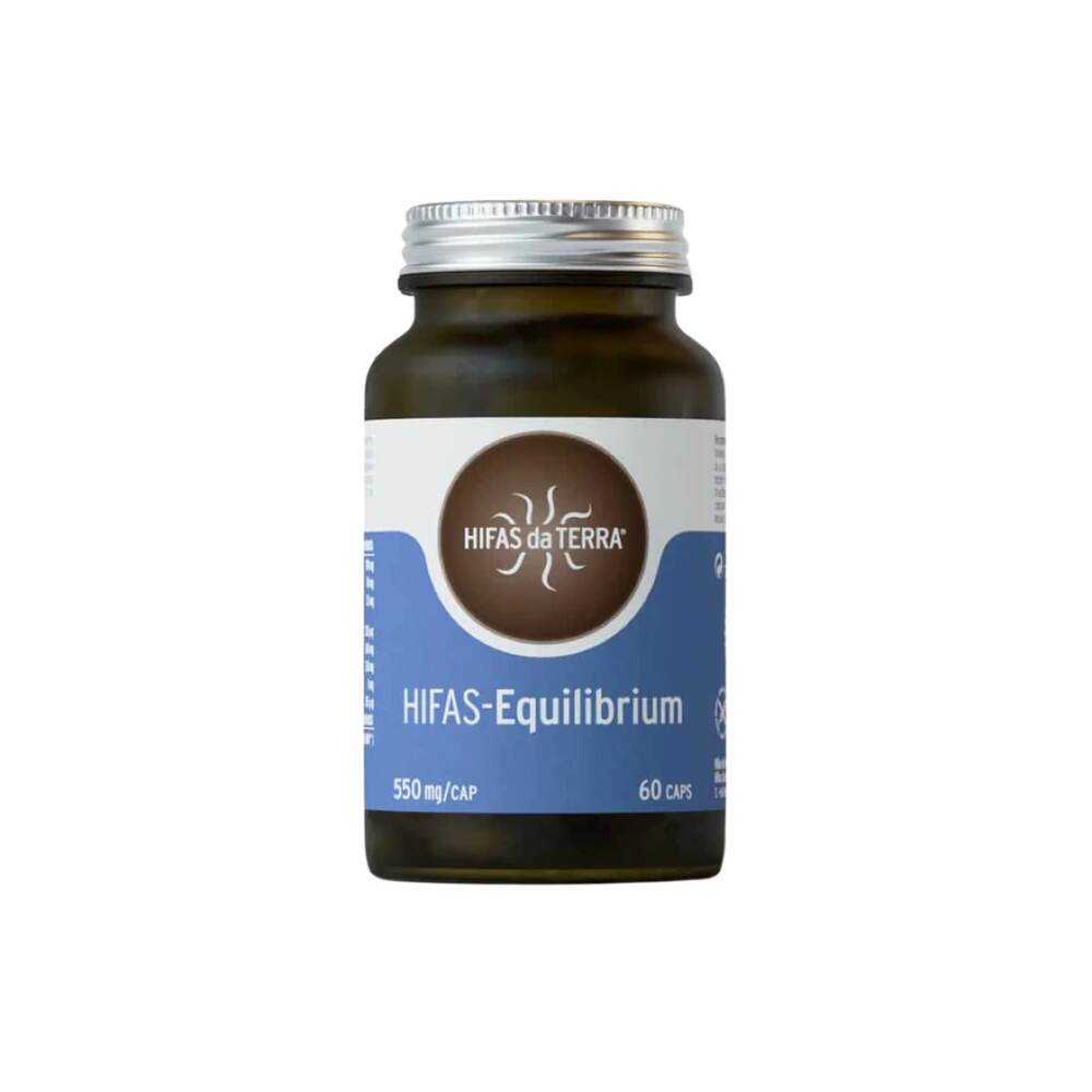 HIFAS-Equilibrium (Reishi, Lion’s Mane, Cordyceps) capsules Hifas da Terra