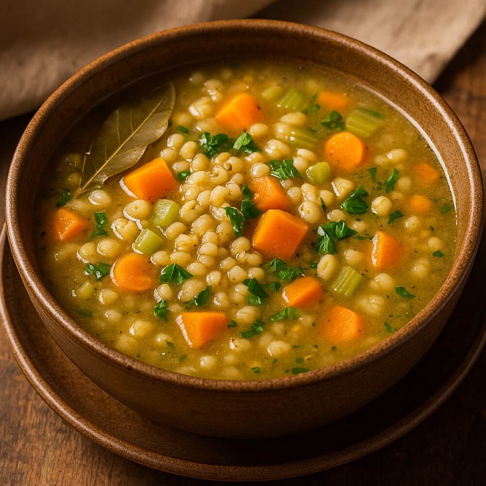 Pre-Fast Barley Soup - Low GI and Slow Releasing Energy