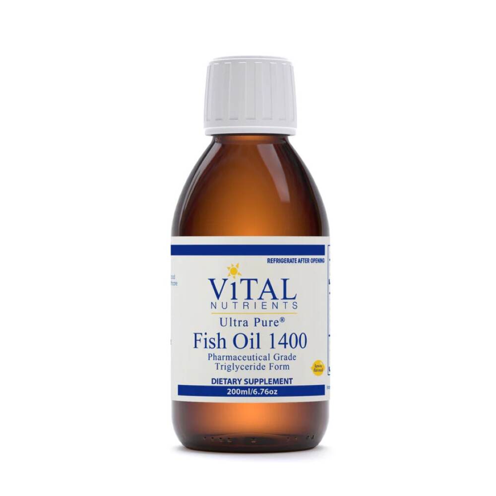 Ultra Pure Fish Oil 1400 (Lemon Flavour)