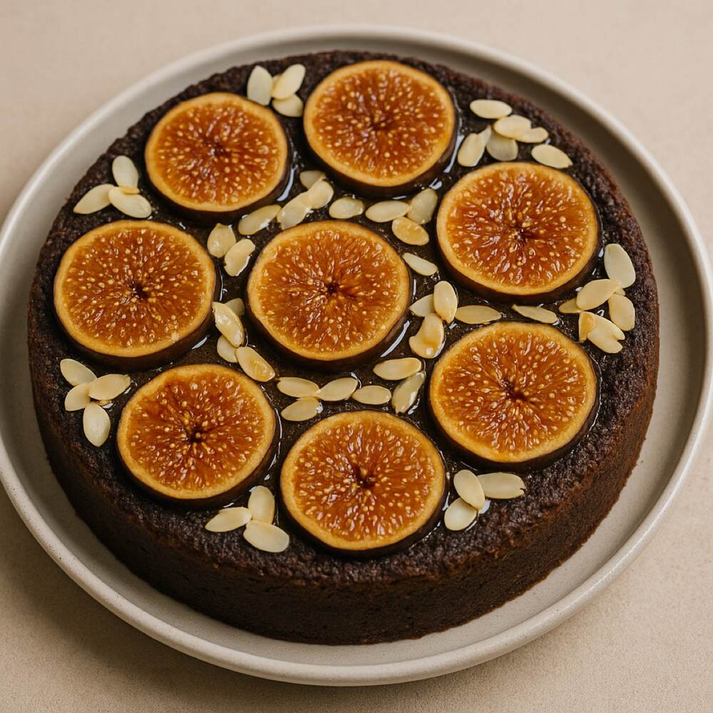 Orange, Cardamom & Fig Cake