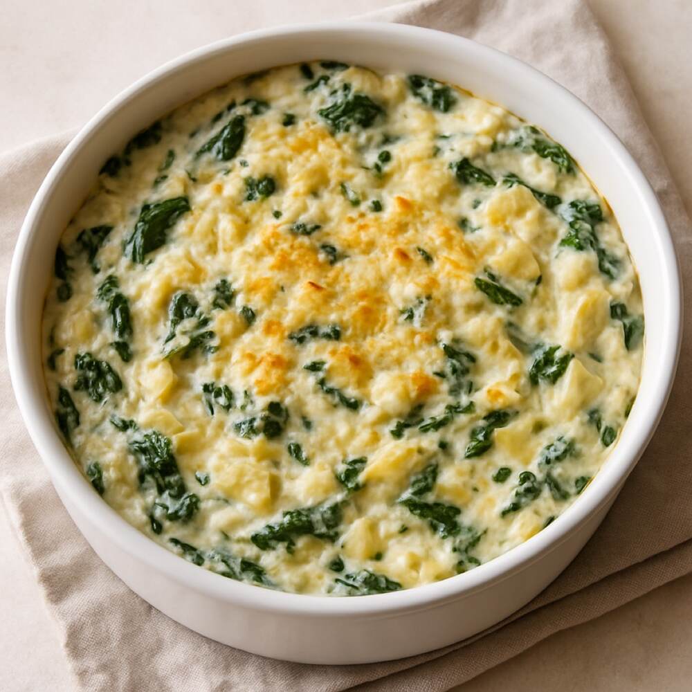 Creamy Vegan Spinach & Artichoke Dip