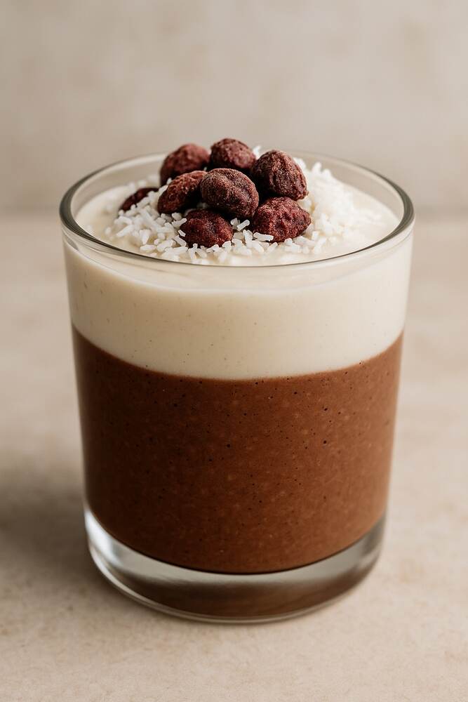 Raw Chocolate & Coconut Mousse