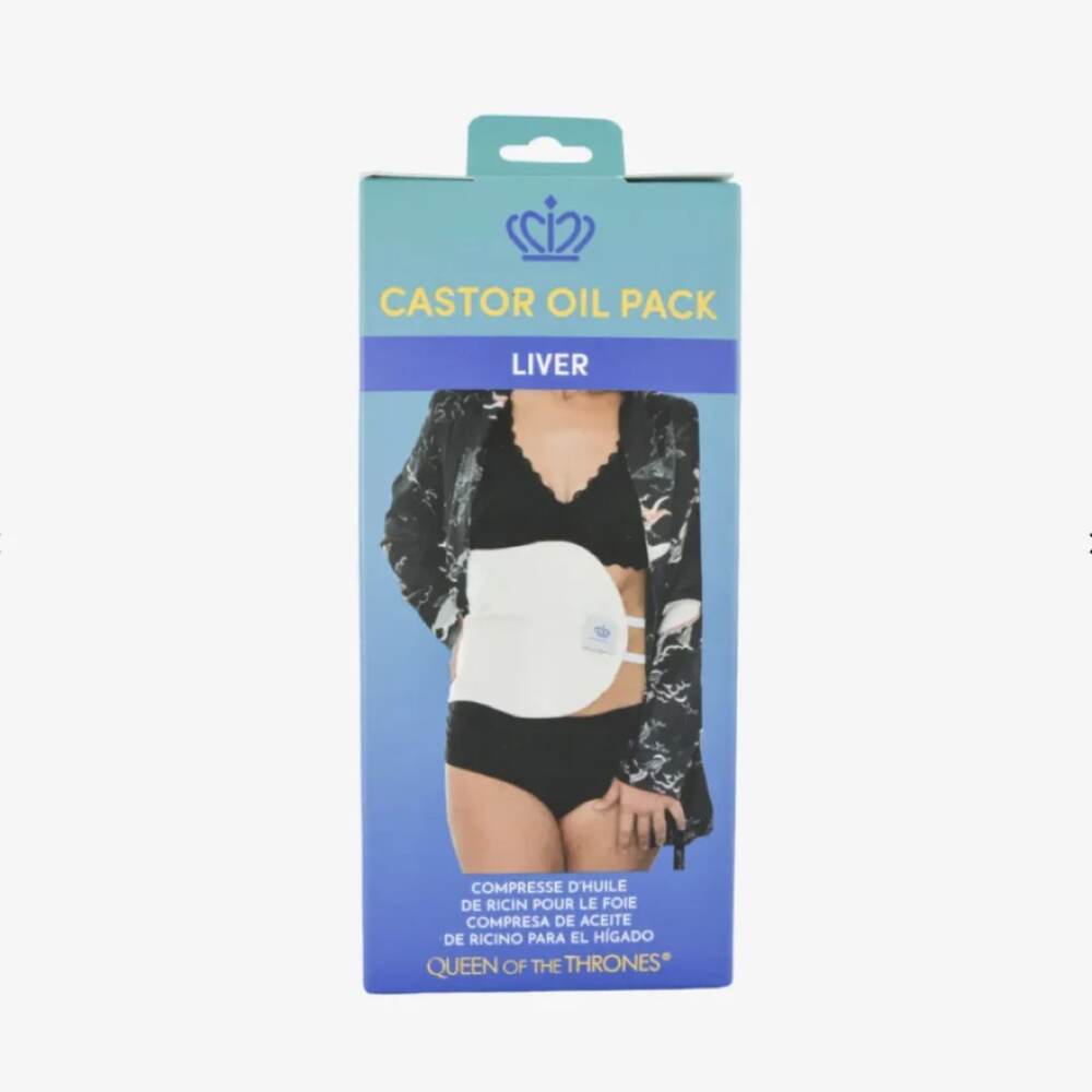 Castor Oil Pack for Liver
