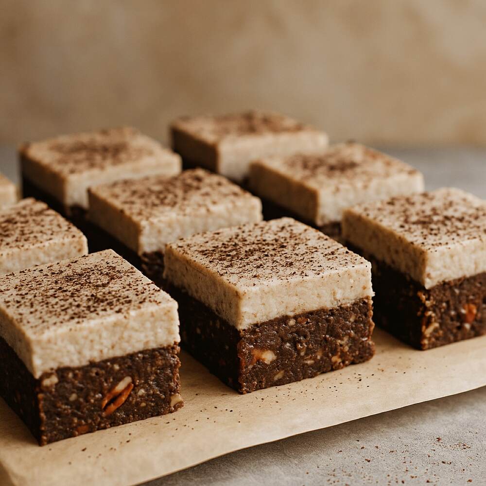 Raw Vegan Cappuccino Brownies