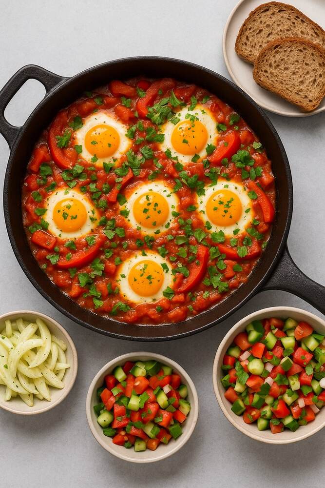 Traditional Israeli Shakshuka