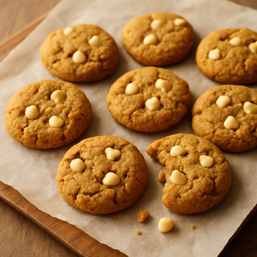 Vegan White Chocolate Cookies