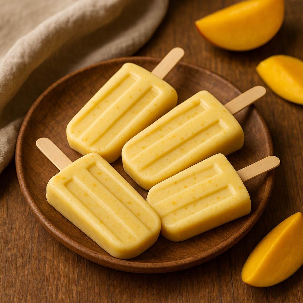 Mango Coconut Ice Cream