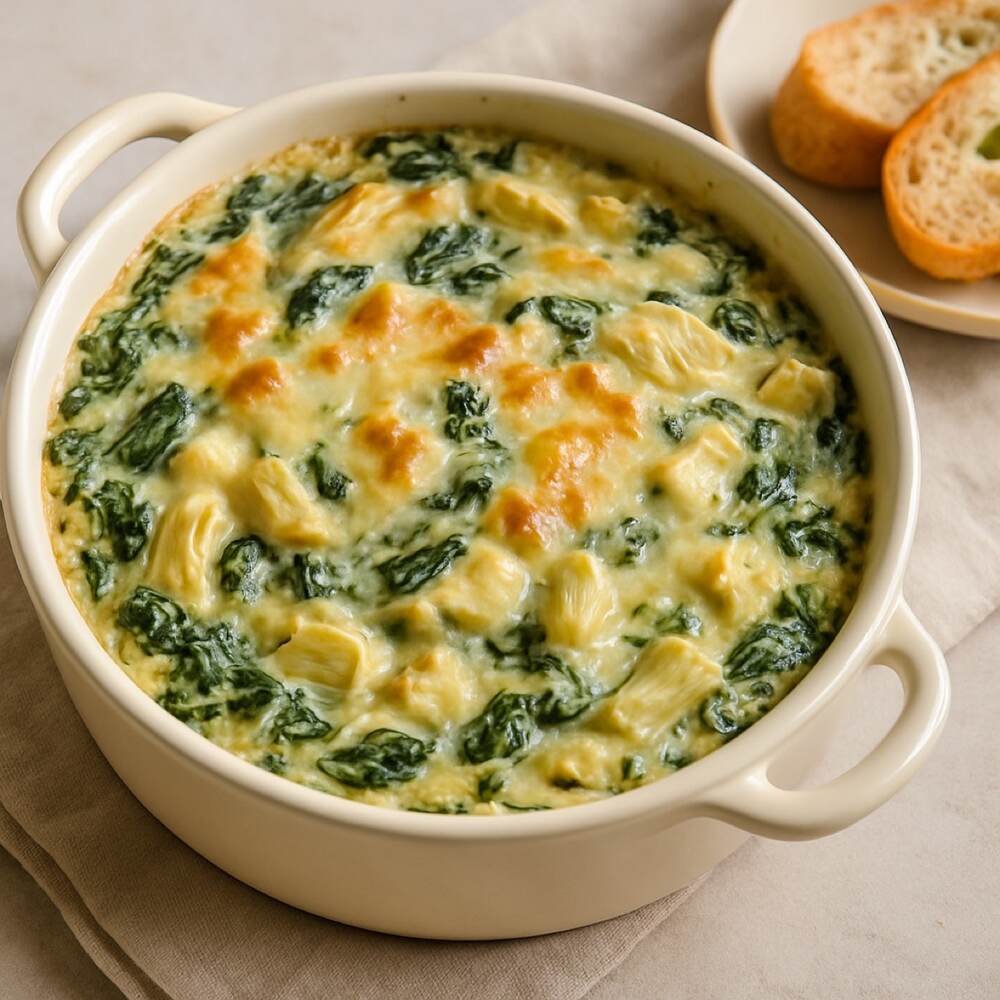 Creamy Spinach Artichoke Dip
