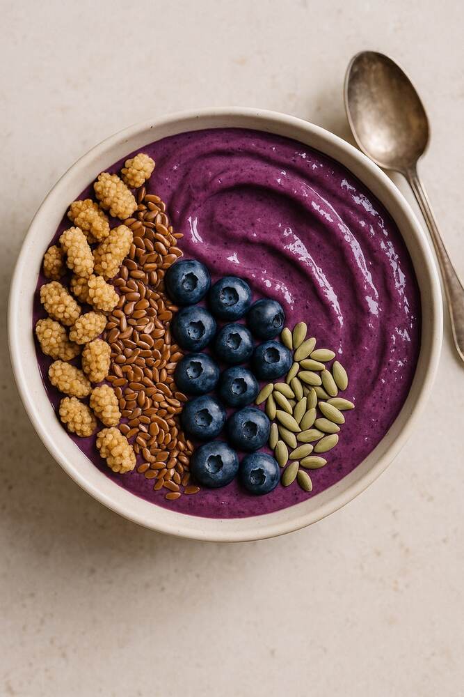 Vitamin Packed Berry Smoothie Bowl