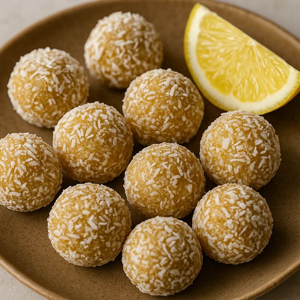 Lemon & Coconut Energy Balls