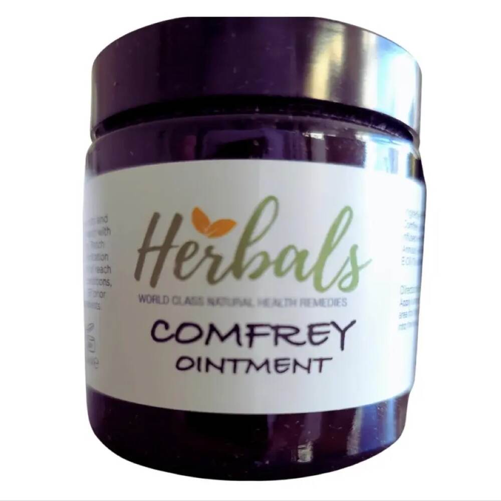 Natural Comfrey Balm – Nourishing Herbal Ointment with Beeswax & Botanical Oils