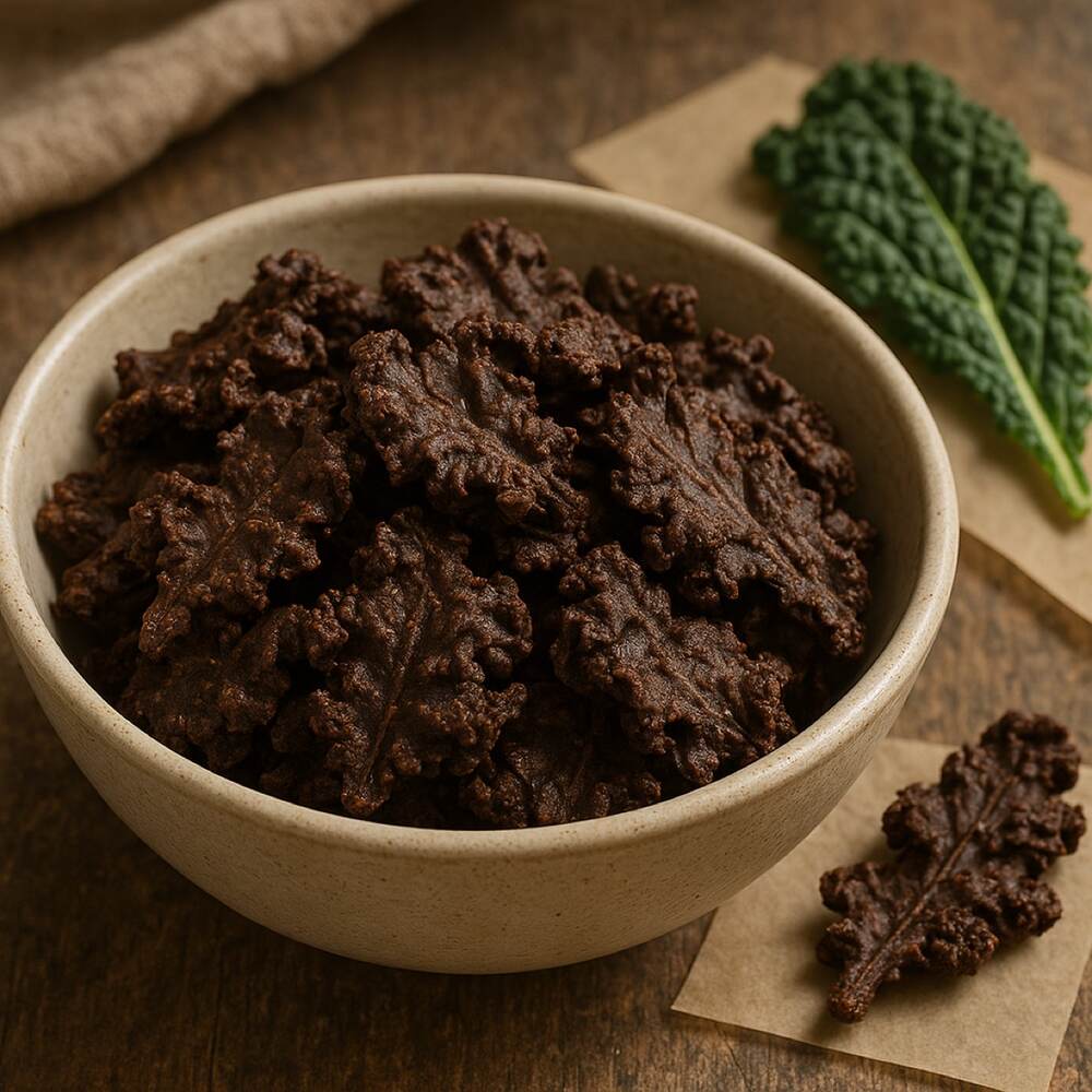 Chocolate Kale Chips
