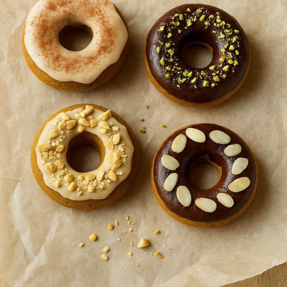 Vegan Pumpkin Donuts