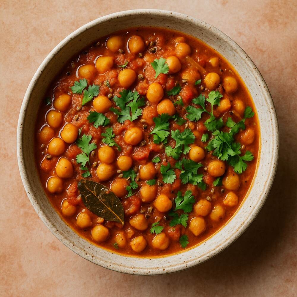 Curried Chickpeas